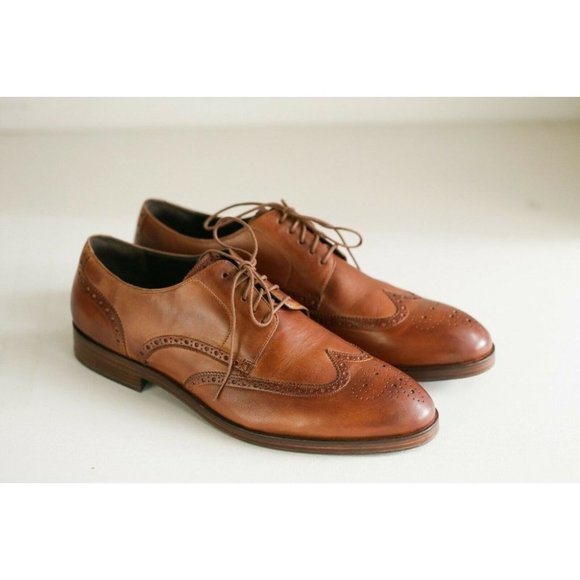 Cole Haan Other - Brand NEW Cole Haan Modern Classics Wingtip Oxford LAce up Shoes British Tan 13